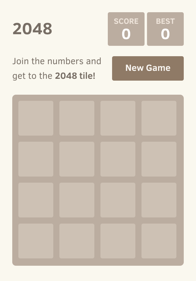 Play 2048 Game