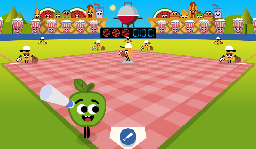 Google Doodle Baseball Game (2019)